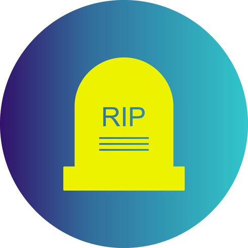 vector grave icon