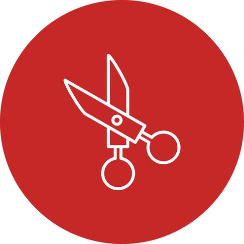 Vector scissor icon