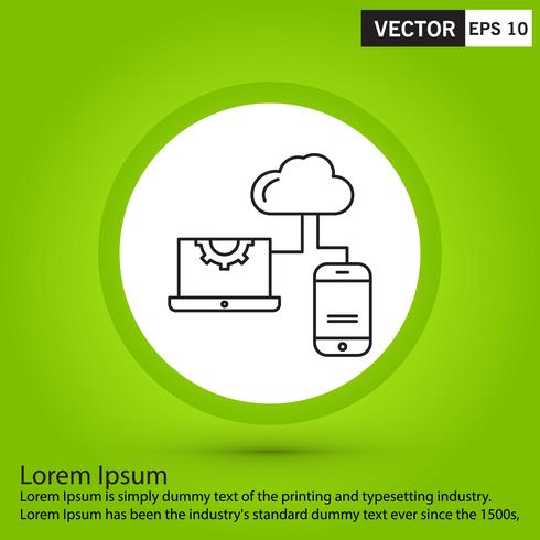Perfect black icon,vector or pictogram illustration on green background. vector