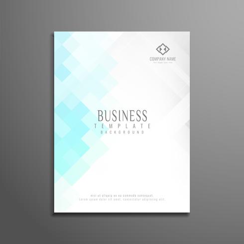 Abstract modern business flyer template vector