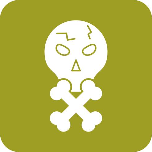 vector skull icon 