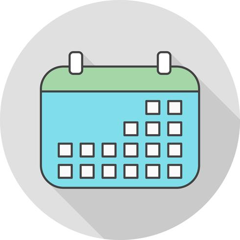 icono de vector calendario