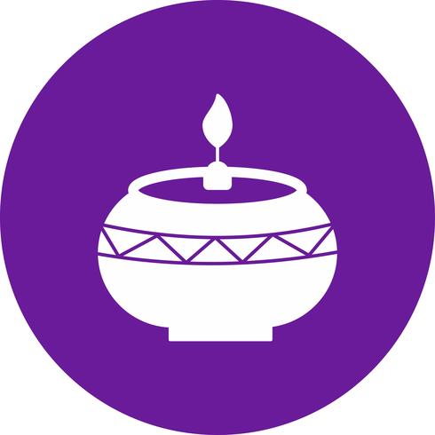 vector lamp icon 