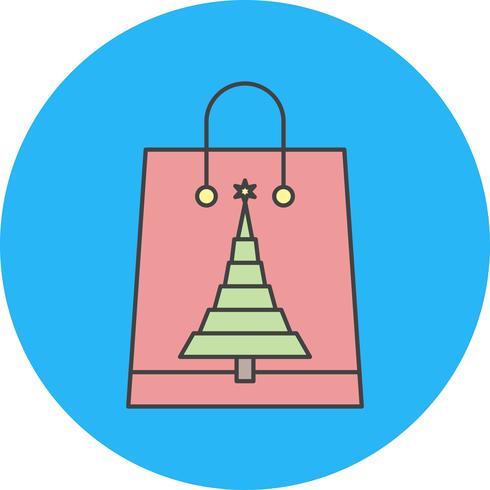 vector shopping bag icon