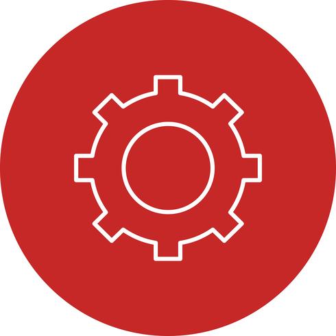 Vector setting icon
