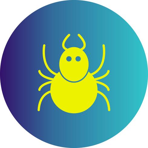 icono de vector de hormiga