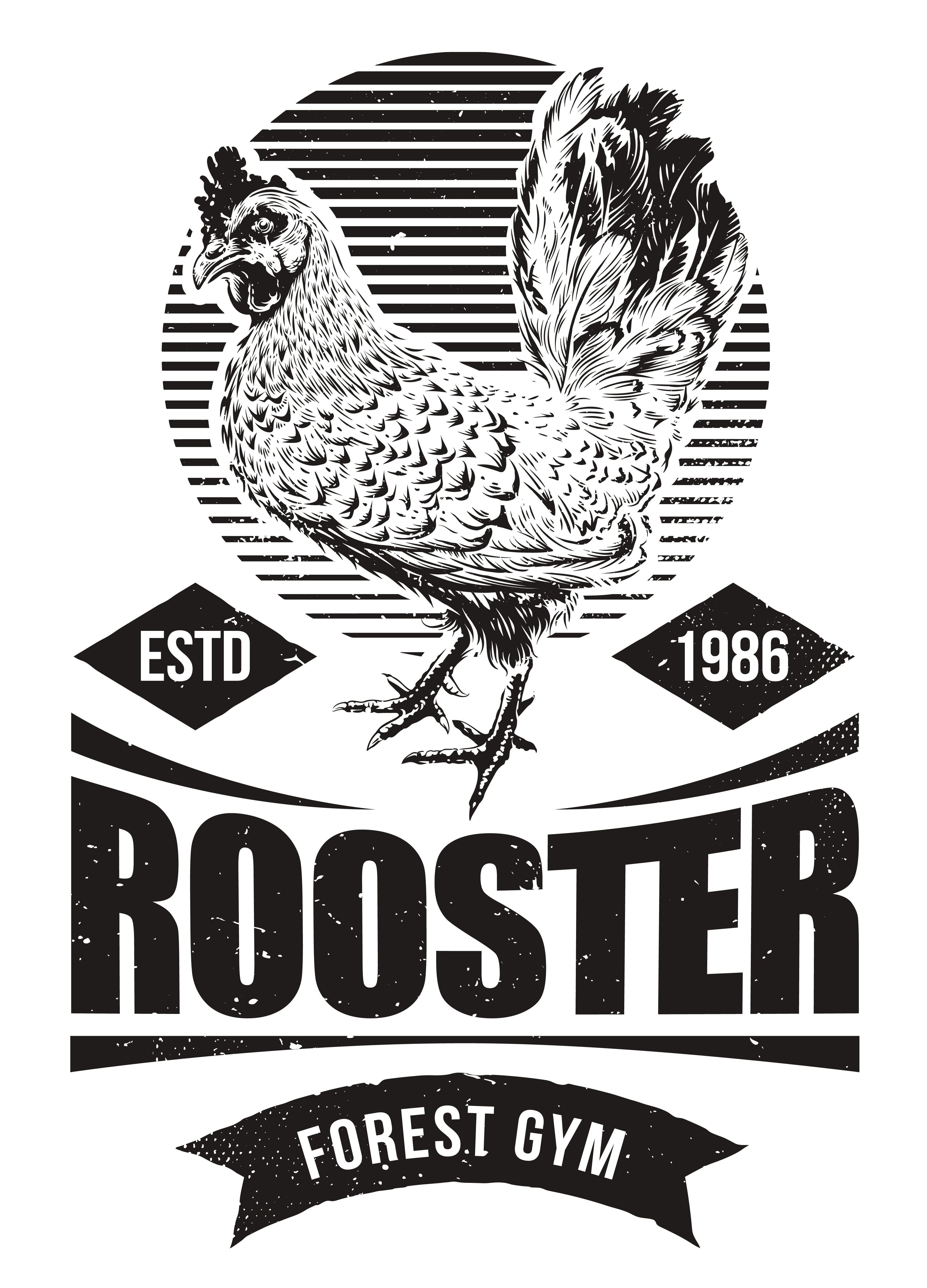 Download Fighting Rooster Design - Download Free Vectors, Clipart ...