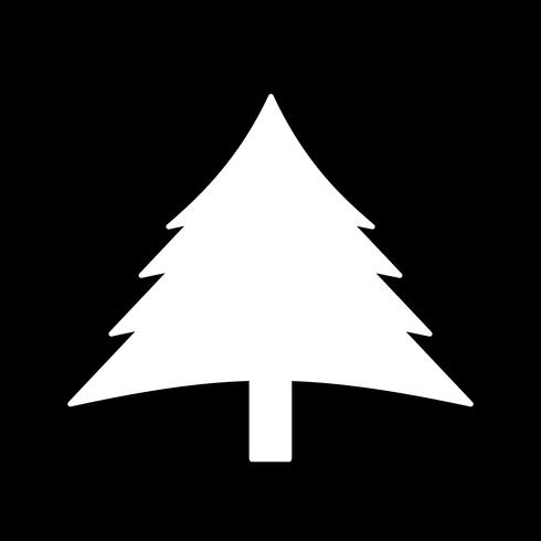 icono de árbol vector
