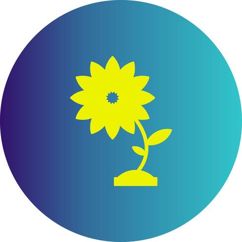 icono de flor de vector
