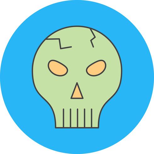 vector skull icon 