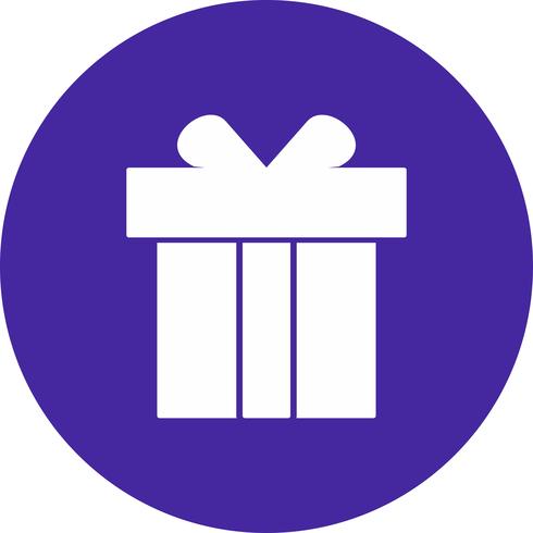 icono de regalo de vector