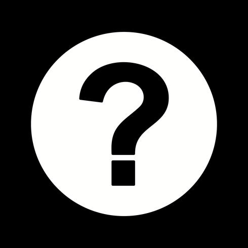 vector question icon 