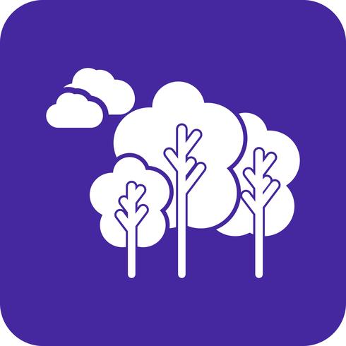 vector trees icon 