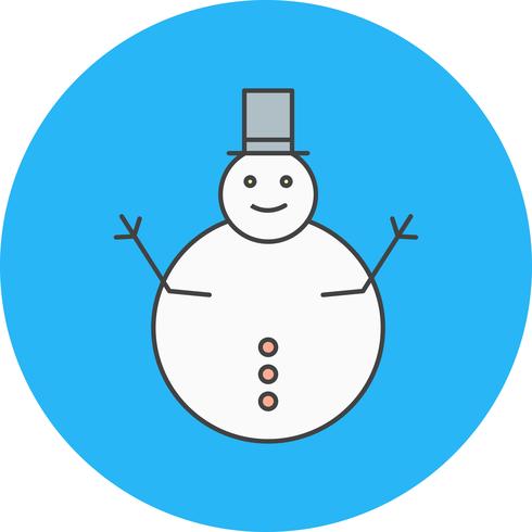 vector snow man icon - Download Free Vectors, Clipart Graphics & Vector Art