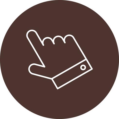 Vector hand icon