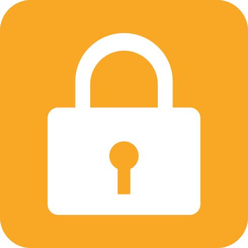 vector lock icon 
