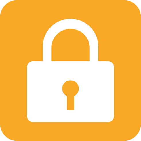 vector lock icon 