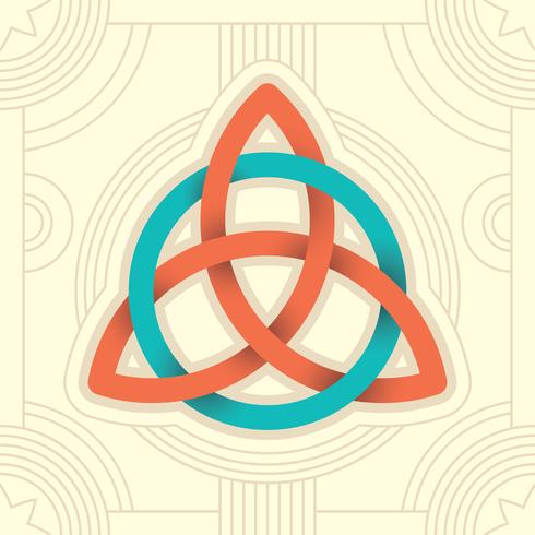 Triquetra illustration vector