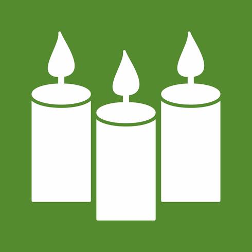 vector candles icon