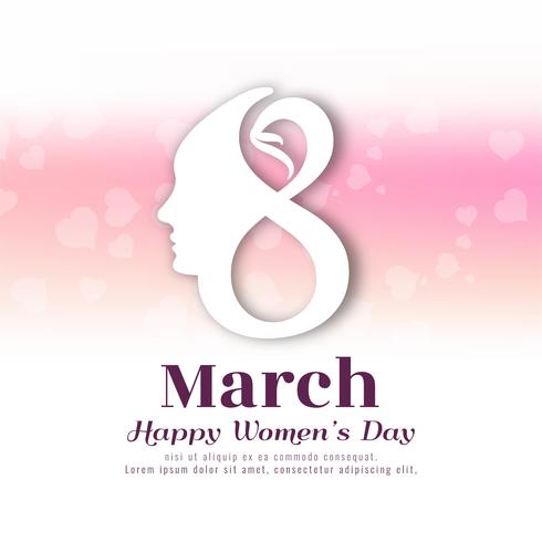 Abstract Women\'s day beautiful background