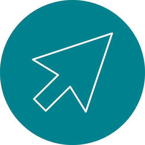 Vector cursor icon