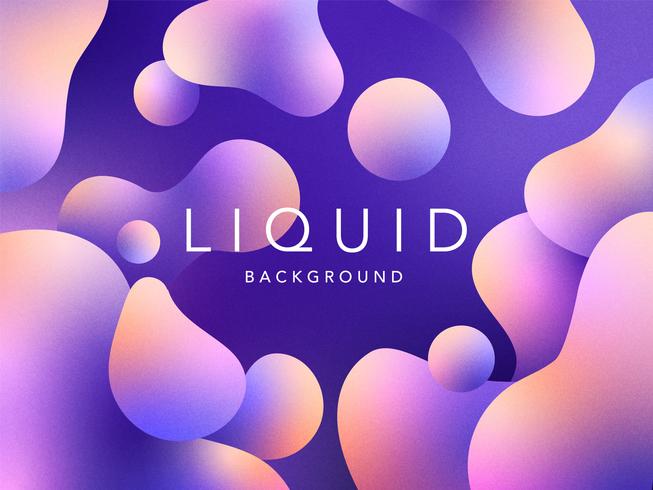 Pastel Liquid Vector Background