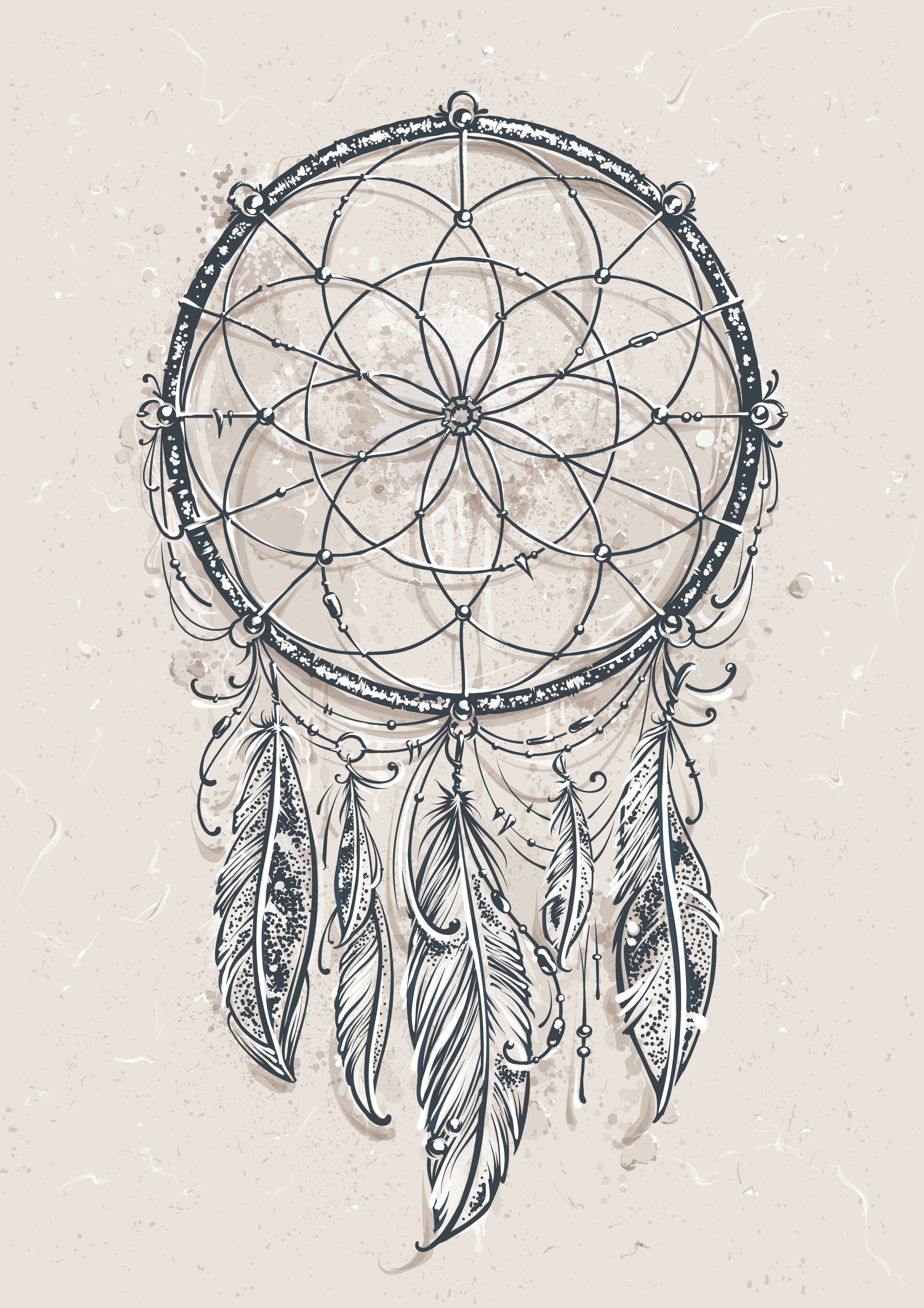 Dream Catcher 338708 Vector Art at Vecteezy