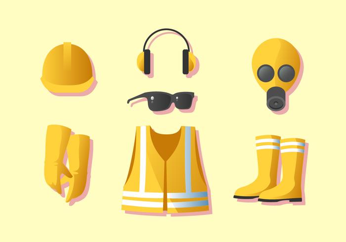 Personal Worker Protective Equipment Vector