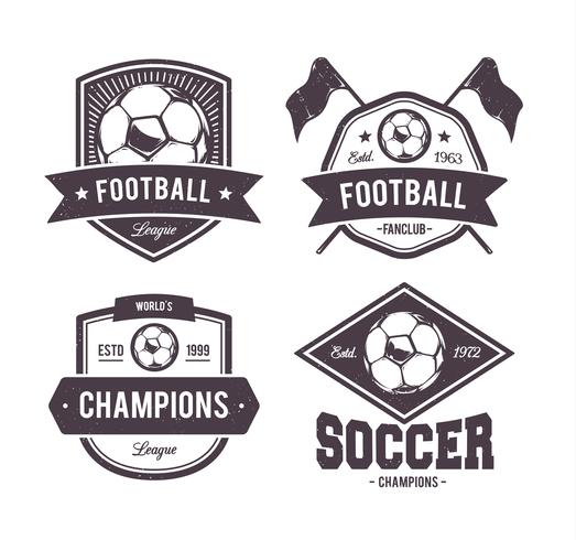 vector footballl emblems