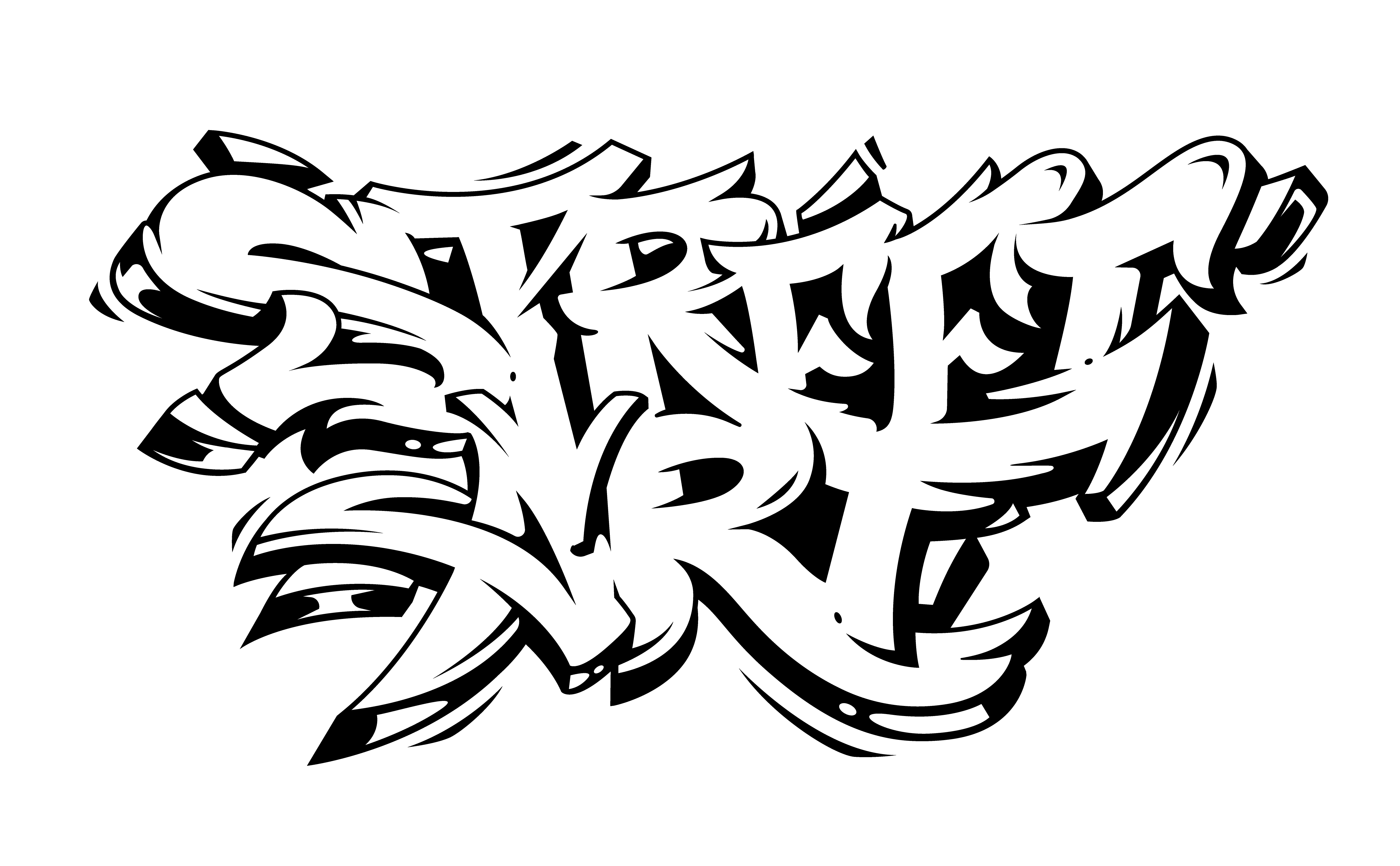 Free Graffiti Font SVG