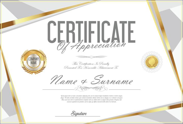 Certificate vector