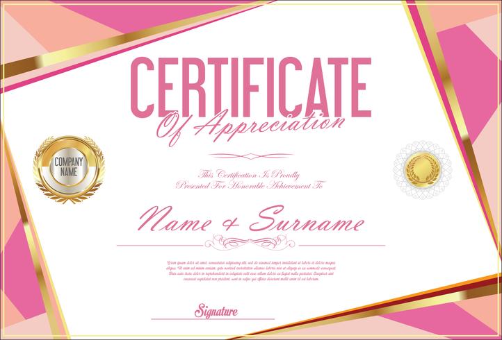 Certificate vector