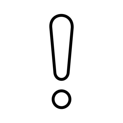 Line Black Icon vector