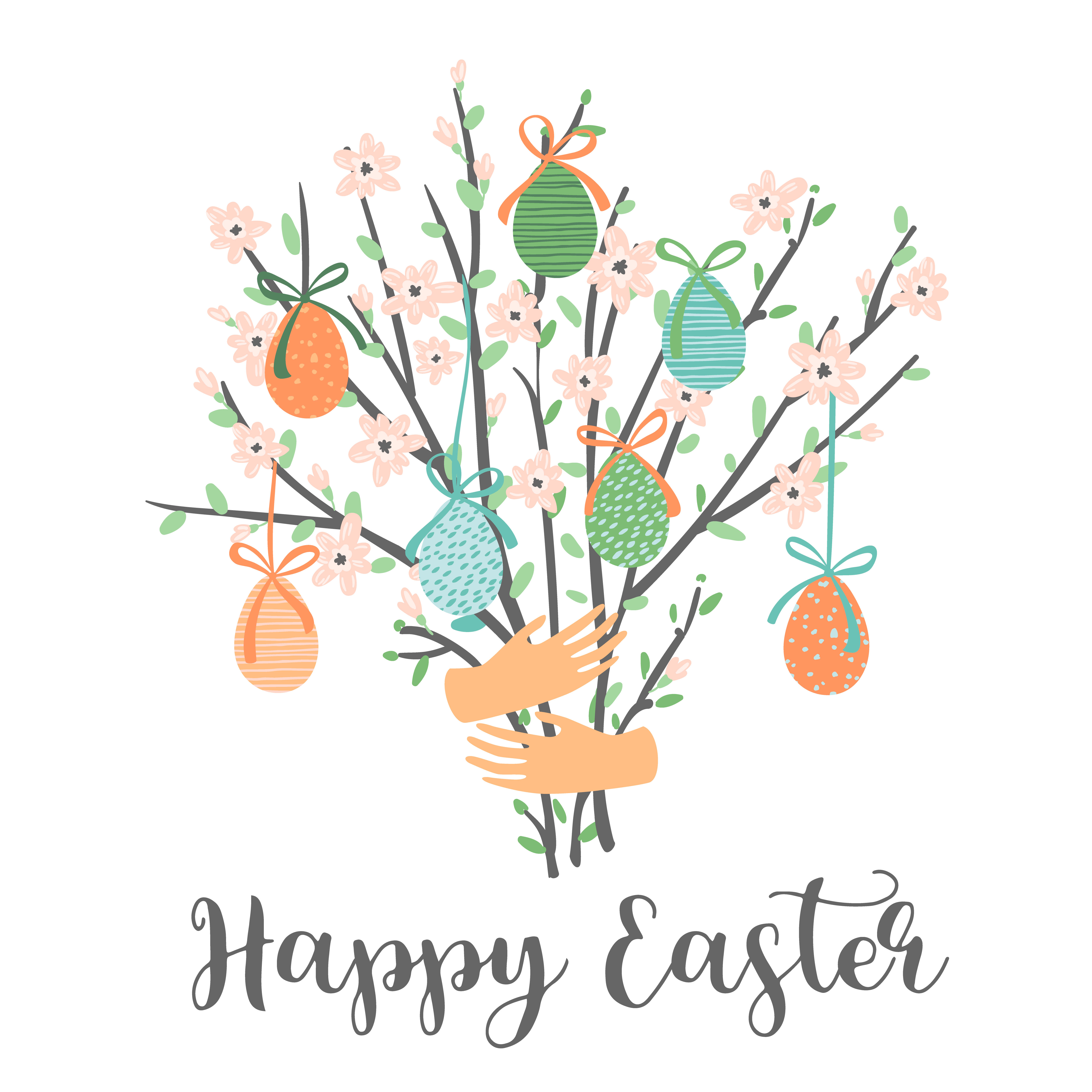 Happy Easter. Vector template. 339004 Vector Art at Vecteezy Happy Easter. Vector template. 339004 Vector Art at Vecteezy