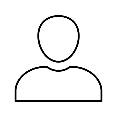 Line Black Icon vector