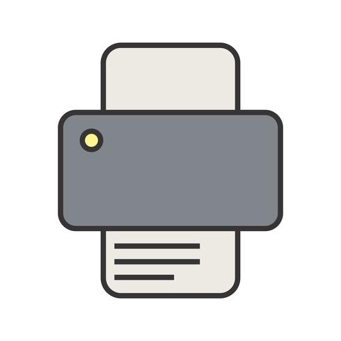 Line Filled Icon vector