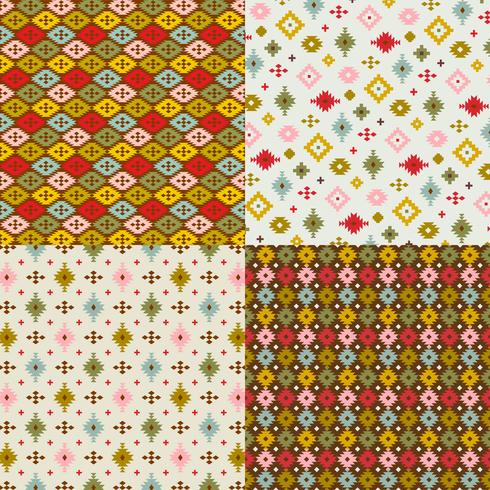 geometric primitive patterns vector