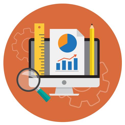 Analysis business round vector