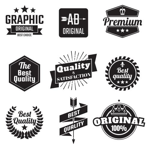 Vintage Retro Vector Logo para banner