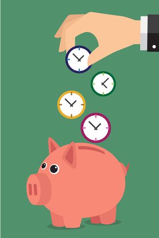 Piggy bank vector