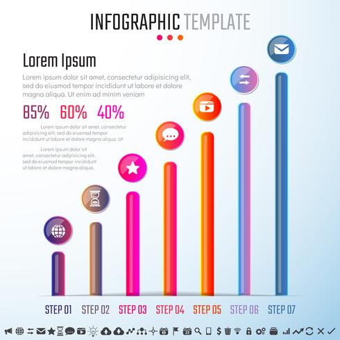 Infographics Design Template vector