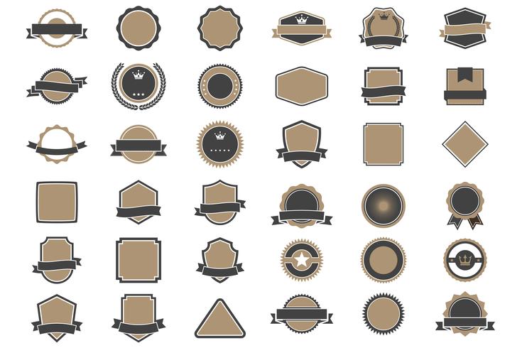 Vintage Retro Vector Logo for banner