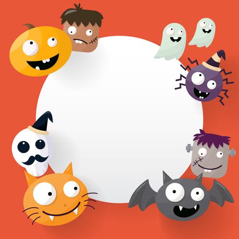 Halloween Background Vector background 340003 Vector Art at Vecteezy