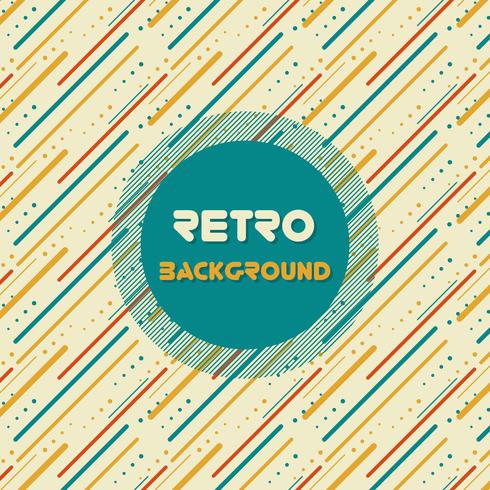 Old retro Vintage style background Design Template vector