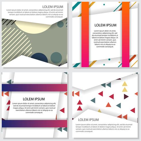 fresh background flyer style background Design Template vector