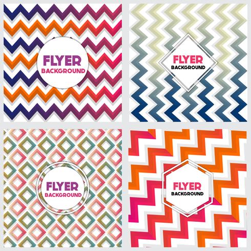 fresh background flyer style background Design Template vector