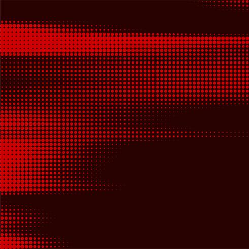 Modern red halftone background vector