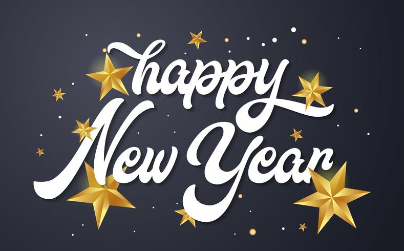 Happy New Year Background Vector background