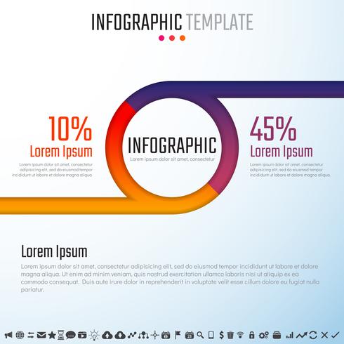 Infographics Design Template vector