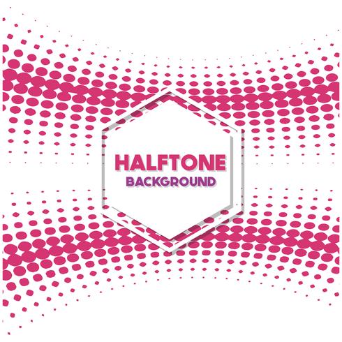 vintage halftone style background Design Template vector